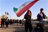 پیاده روی زائرین اربعین حسینی در مسیر نجف به کربلا