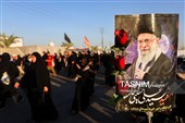 پیاده روی زائرین اربعین حسینی در مسیر نجف به کربلا