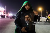 پیاده روی زائرین اربعین حسینی در مسیر نجف به کربلا