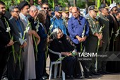 تشییع پیکر سرتیپ دوم خلبان شهید مجید کاظمی - شیراز