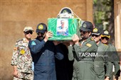 تشییع پیکر سرتیپ دوم خلبان شهید مجید کاظمی - شیراز