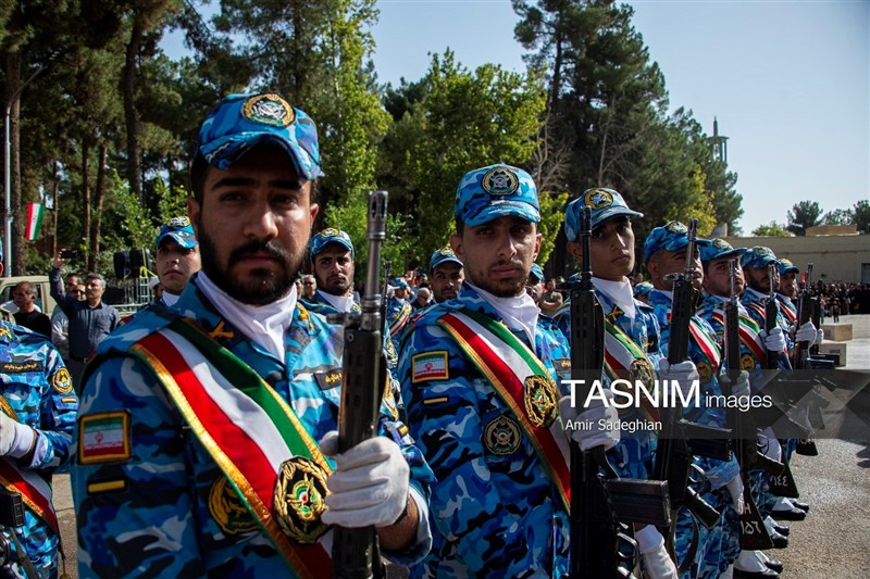 تشییع پیکر سرتیپ دوم خلبان شهید محمد کاظمی - شیراز