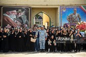 تشییع پیکر سرتیپ دوم خلبان شهید مجید کاظمی - شیراز