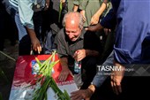 تشییع پیکر سرتیپ دوم خلبان شهید مجید کاظمی - شیراز
