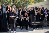 تشییع پیکر سرتیپ دوم خلبان شهید مجید کاظمی - شیراز