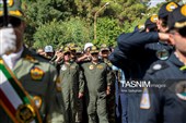 تشییع پیکر سرتیپ دوم خلبان شهید مجید کاظمی - شیراز
