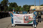 تشییع پیکر سرتیپ دوم خلبان شهید مجید کاظمی - شیراز