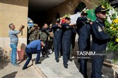 تشییع پیکر سرتیپ دوم خلبان شهید مجید کاظمی - شیراز