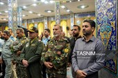 تشییع پیکر سرتیپ دوم خلبان شهید مجید کاظمی - شیراز