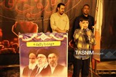 طنین شعار مرگ بر آمریکا در شب 151 ایستادگی در یاسوج