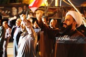 طنین شعار مرگ بر آمریکا در شب 151 ایستادگی در یاسوج