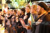 طنین شعار مرگ بر آمریکا در شب 151 ایستادگی در یاسوج