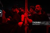عزاداری اربعین حسینی هیات ریحانه‌الحسین  در عمود 762 جاده نجف به کربلا