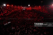 عزاداری اربعین حسینی هیات ریحانه‌الحسین  در عمود 762 جاده نجف به کربلا