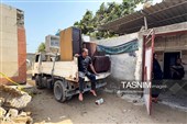 خسارت حمله موشکی‌ آمریکا به منازل مسکونی در قشم