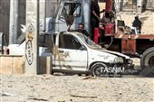خسارت حمله موشکی‌ آمریکا به منازل مسکونی در قشم