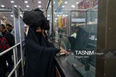 عبور زائران اربعین حسینی از مرز شلمچه
