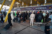 عبور زائران اربعین حسینی از مرز شلمچه