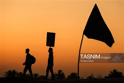 اعزام خادمان اربعینی موکب شهدای مدافع حرم آمل به کربلا