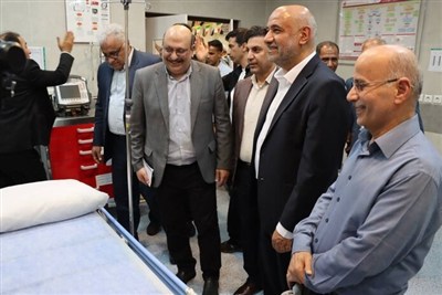 درمانگاه تأمین اجتماعی مهر با حضور وزیر تعاون افتتاح شد