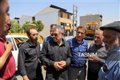 بازدید میدانی صدیف بدری از پروژه‌های عمرانی، درمانی و گردشگری سرعین