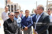 بازدید میدانی صدیف بدری از پروژه‌های عمرانی، درمانی و گردشگری سرعین