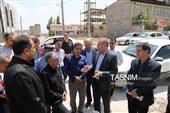 بازدید میدانی صدیف بدری از پروژه‌های عمرانی، درمانی و گردشگری سرعین