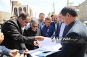 بازدید میدانی صدیف بدری از پروژه‌های عمرانی، درمانی و گردشگری سرعین