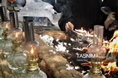 آیین زنانه لرستان در محرم؛ سوگ شمع‌ها در چهل‌منبر