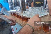 قایناتی‌ها در عمود عشق؛ خدمت به زائران اربعین