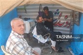 قایناتی‌ها در عمود عشق؛ خدمت به زائران اربعین