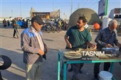 قایناتی‌ها در عمود عشق؛ خدمت به زائران اربعین