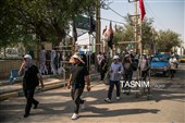 عبور زائران اربعین حسینی از مرز خسروی