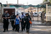 عبور زائران اربعین حسینی از مرز خسروی