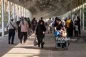 عبور زائران اربعین حسینی از مرز خسروی