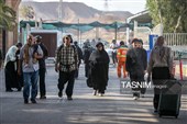 عبور زائران اربعین حسینی از مرز خسروی