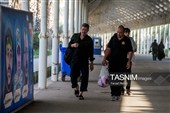 عبور زائران اربعین حسینی از مرز خسروی