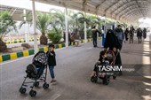 عبور زائران اربعین حسینی از مرز خسروی