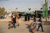 عبور زائران اربعین حسینی از مرز خسروی