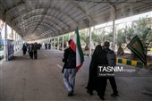 عبور زائران اربعین حسینی از مرز خسروی