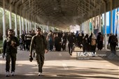 عبور زائران اربعین حسینی از مرز خسروی