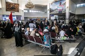 عبور زائران اربعین حسینی از مرز خسروی