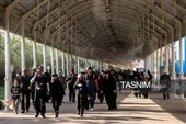 عبور زائران اربعین حسینی از مرز خسروی
