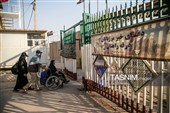 عبور زائران اربعین حسینی از مرز خسروی