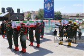 تشییع پیکر مطهر 3 شهید حملات رژیم صهیونیستی و آمریکا به زنجان