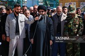 تشییع پیکر مطهر 3 شهید حملات رژیم صهیونیستی و آمریکا به زنجان