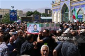تشییع پیکر مطهر 3 شهید حملات رژیم صهیونیستی و آمریکا به زنجان