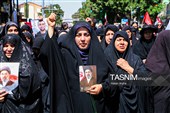 تشییع پیکر مطهر 3 شهید حملات رژیم صهیونیستی و آمریکا به زنجان