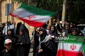مراسم تشییع پیکر مطهر شهید خلبان مجید کاظمی - شیراز