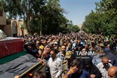 مراسم تشییع پیکر مطهر شهید خلبان مجید کاظمی - شیراز